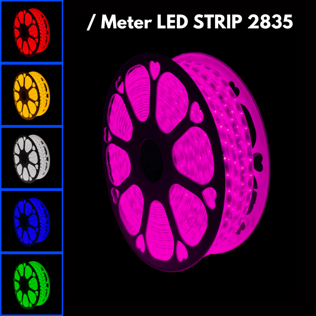 Capitol - Led Strip 2835 / Meter - Lampu Warna Meteran SMD