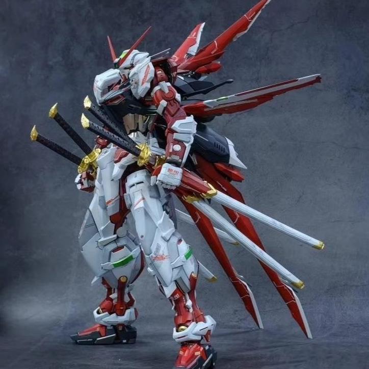 PG Nilson Work 1/60 Astray Red Frame + Stand base + 4 Katana + Flight Unit