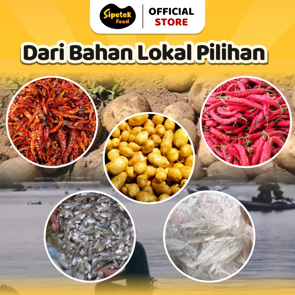 

Cahayadstore Crispy Ikan Petek Kemasan Toples 240Gr Sipetek Food