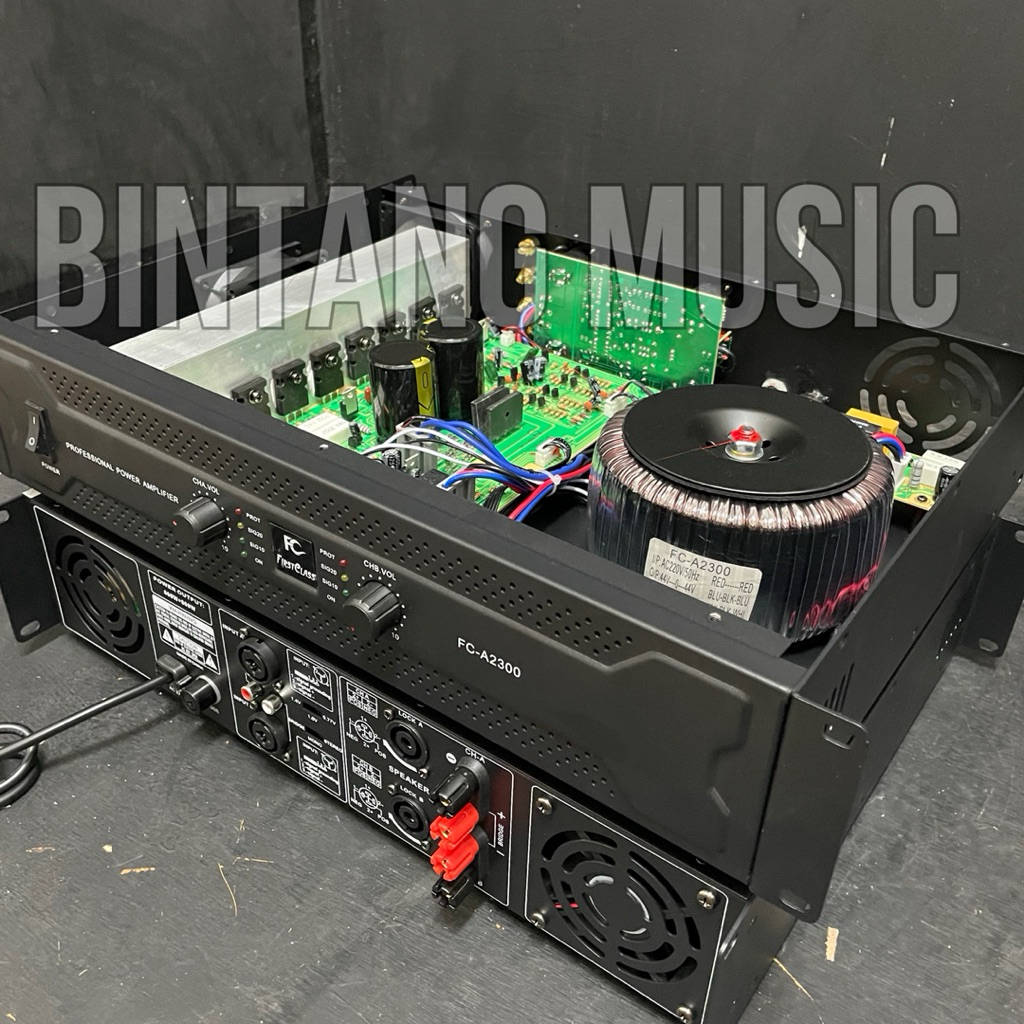 Power amplifier Firstclass FC A2200 Original Fc a2200 firstclass fc a2300