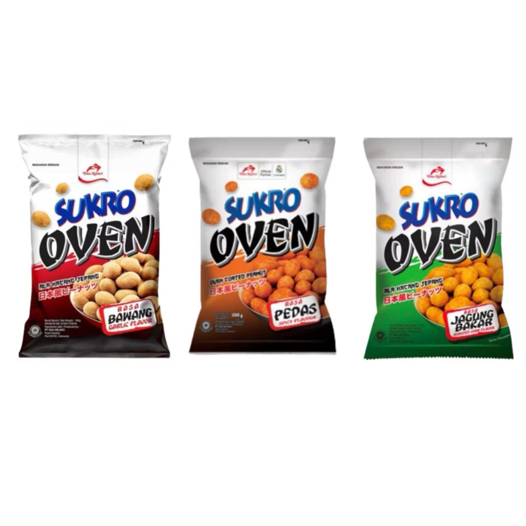 

Sukro Oven Bawang, Pedas, Jagung 100 gram