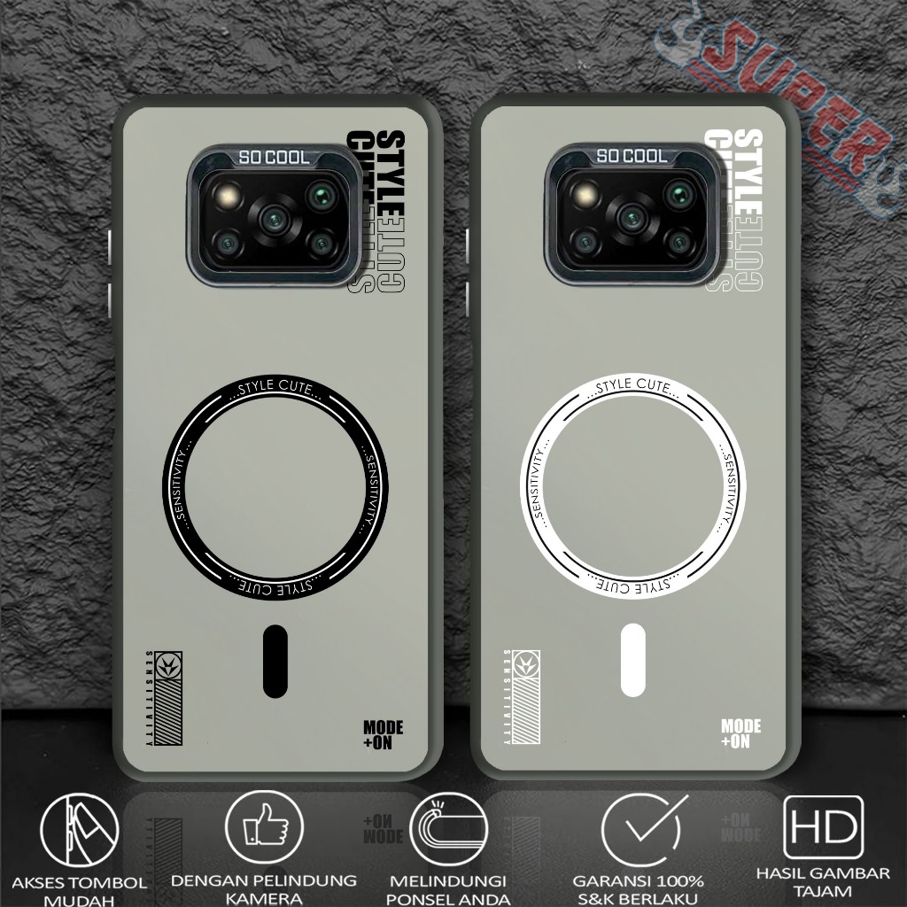 Premium Matte Hard Case Hp POCO X3 X3 PRO NFC  Casing Hp SuperCase18 Motif RING Compatible For All T