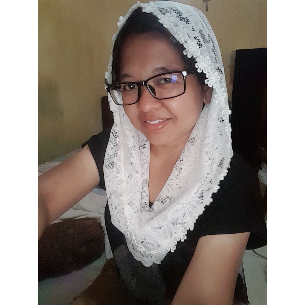 Mantilla sarung pendek/Mantilla brokat/Kerudung misa/Mantila
