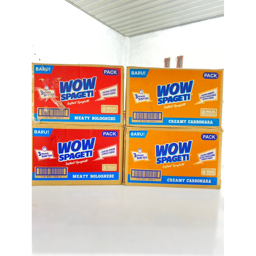 

WOW SPAGETI 1 DUS ISI 40 Pcs