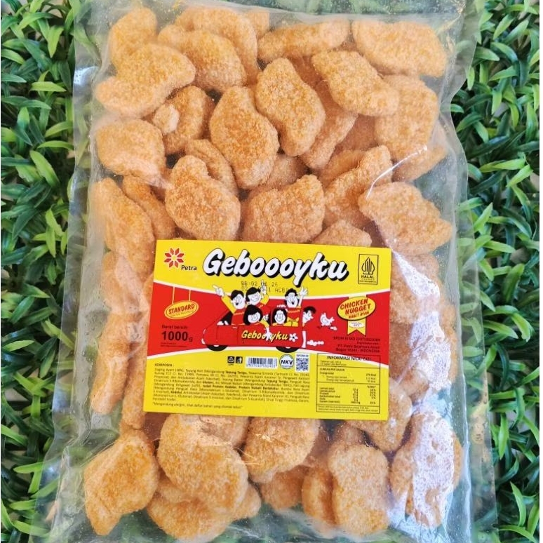 

Geboooyku Chicken Nugget (Naget Ayam Curah) - Berat 1 kg & 250 gr