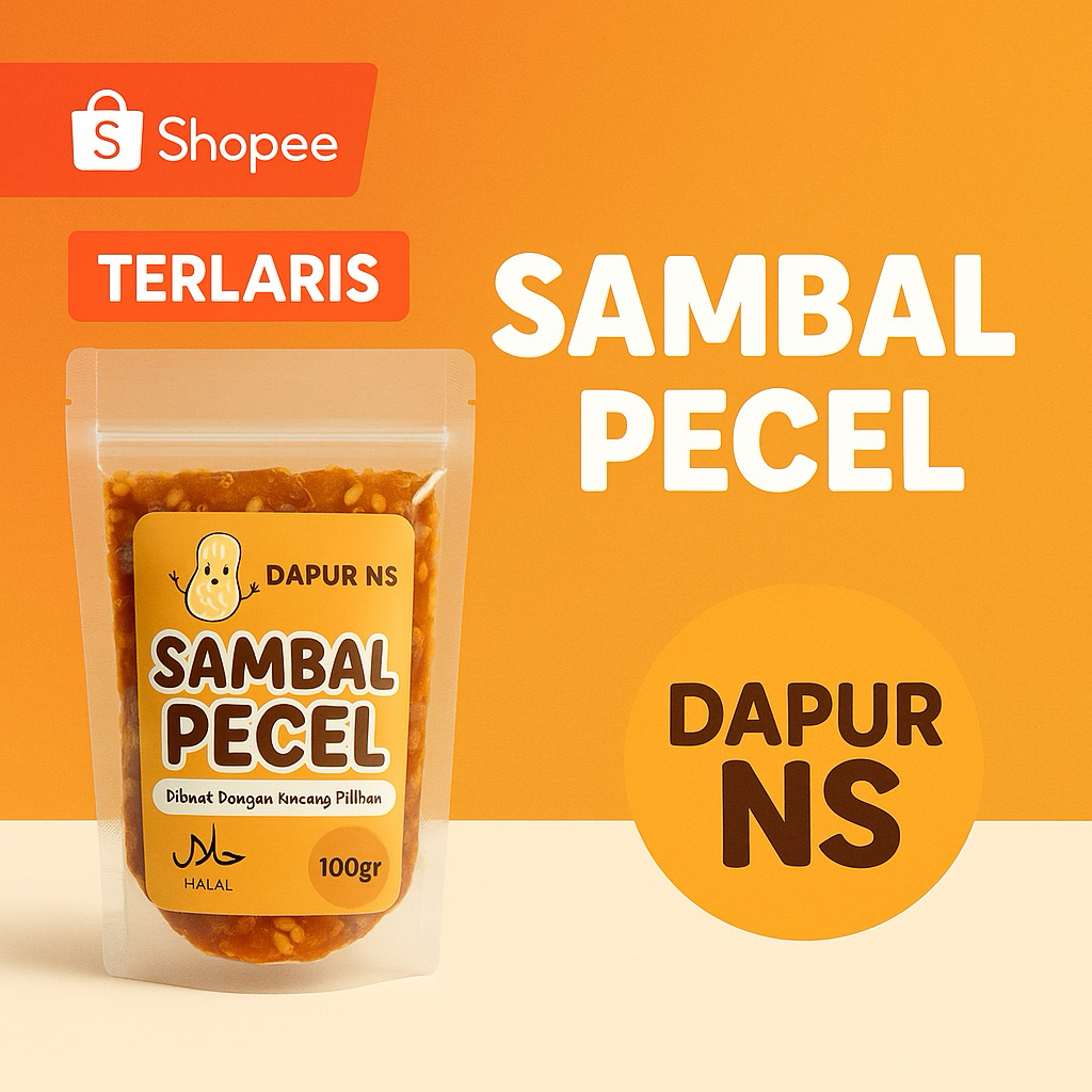 

Sambal Pecel Dapur NS 100gr