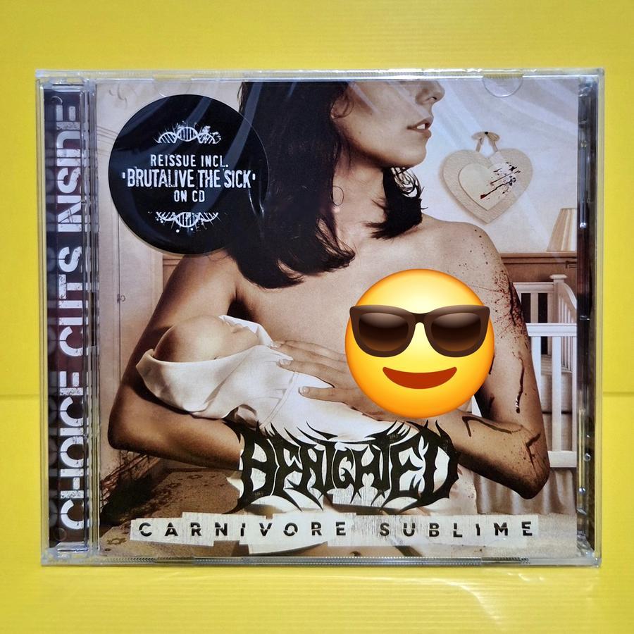 CD Benighted - Carnivore Sublime (2 CD Include Brutalive The Sick CD), EU Edition