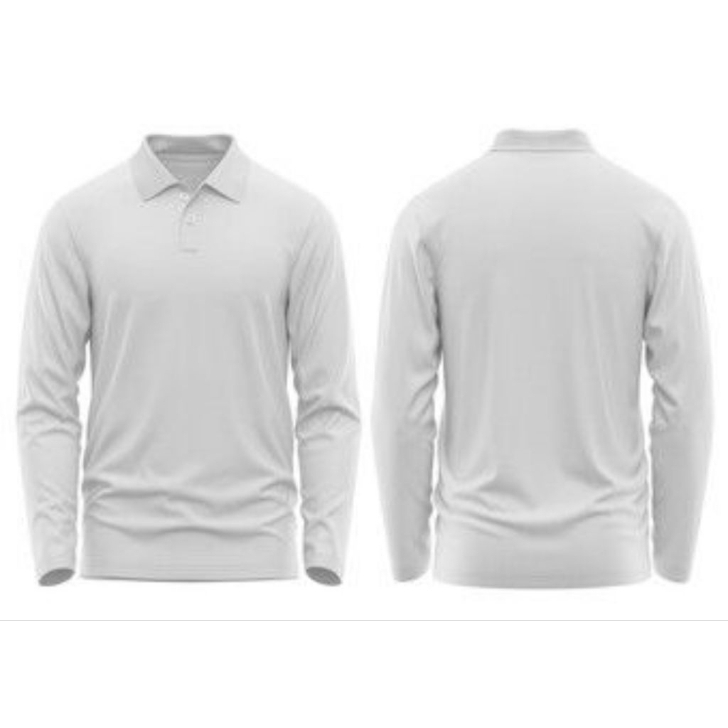 kaos polo lengan panjang custom