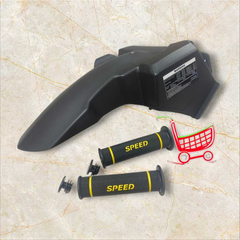 PAKET MURAH HUGGER SPAKBOR KOLONG + HANDGRIP GRIP AIRBLADE MOTOR BEAT FI DELUXE BEATSTREET SCOOPY GE