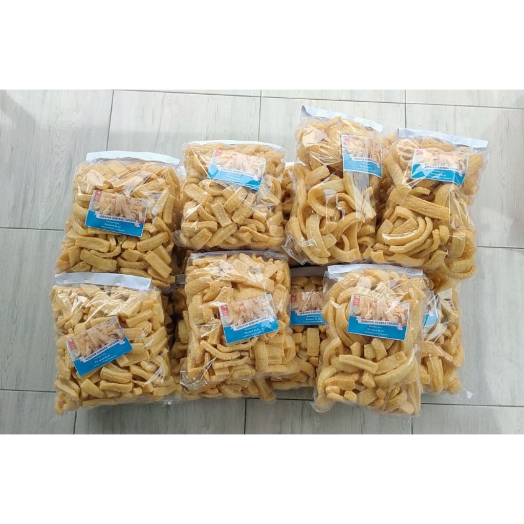 

Kerupuk Rambak Tapioka Goreng Siap Makan – Renyah Gurih | Kerupuk by.by | Camilan Tradisional