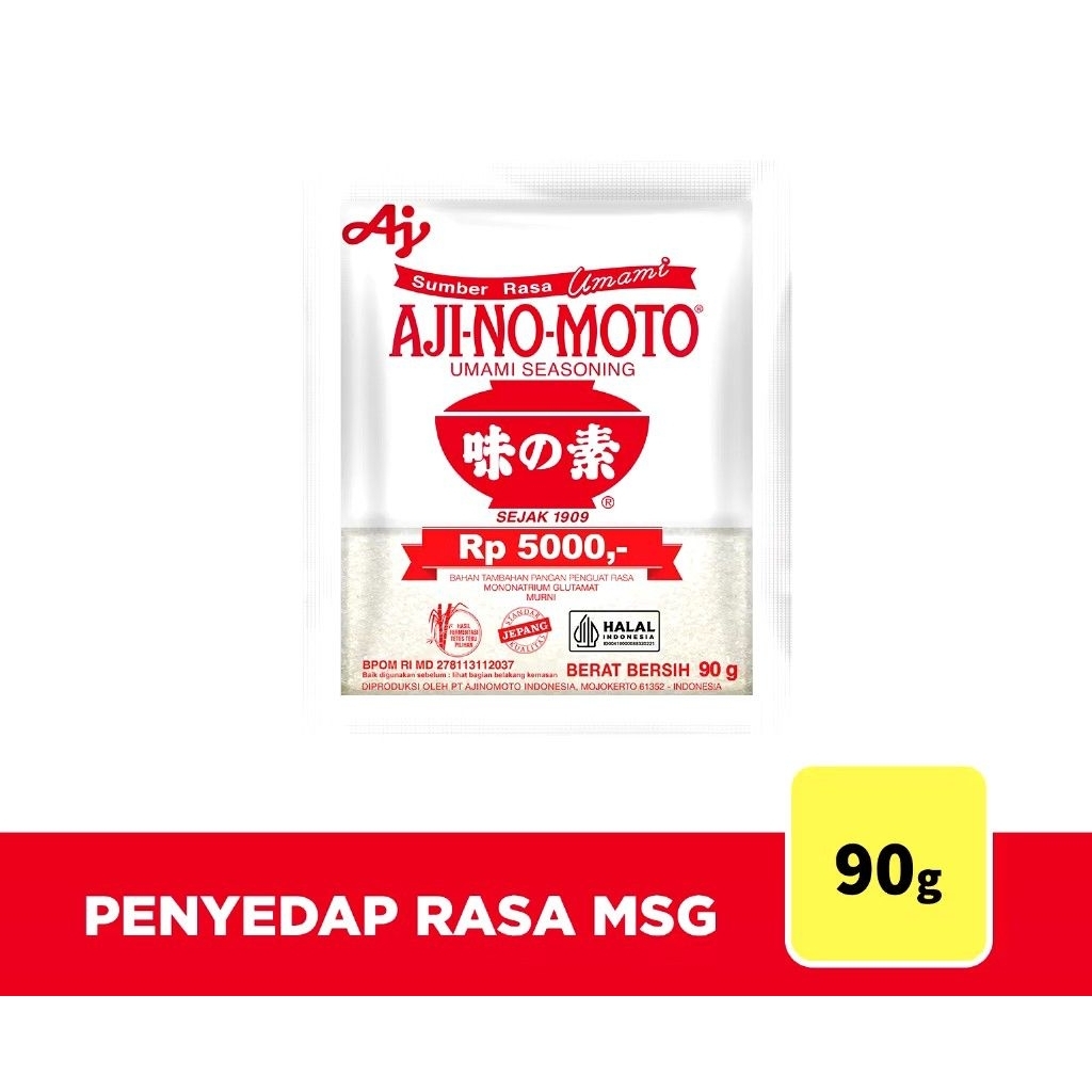 

Ajinomoto Penguat Penyedap Rasa 90 gr