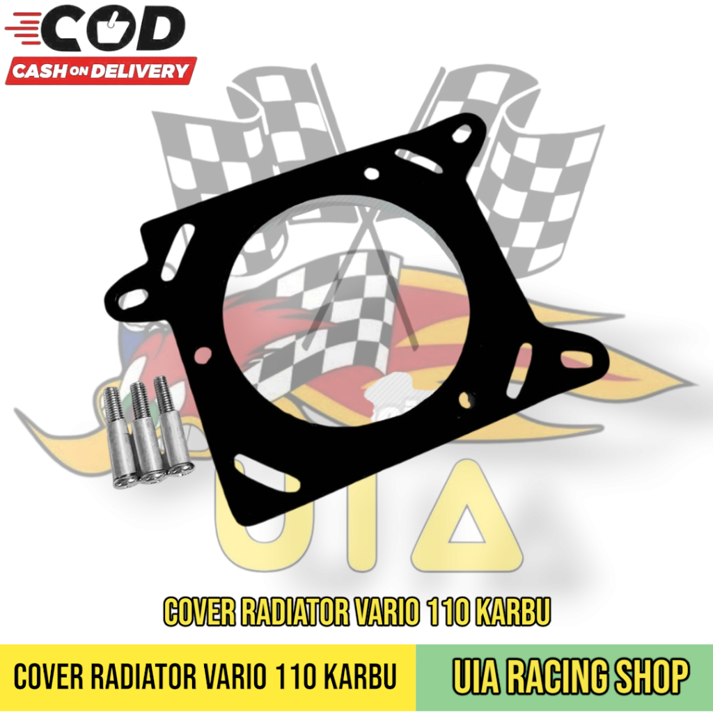 Cover Radiator Vario 110 Karbu Tutup Radiator Vario 110 Karbu CNC