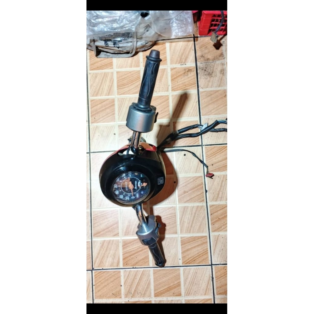 stang setir spidometer holder SCOOPY fi(2013-2016) original copotan motor