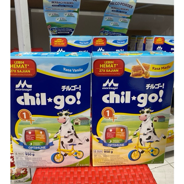 

Chil Go Powder 1+ 950g Susu Bubuk Dukung Tumbuh Kembang Anak