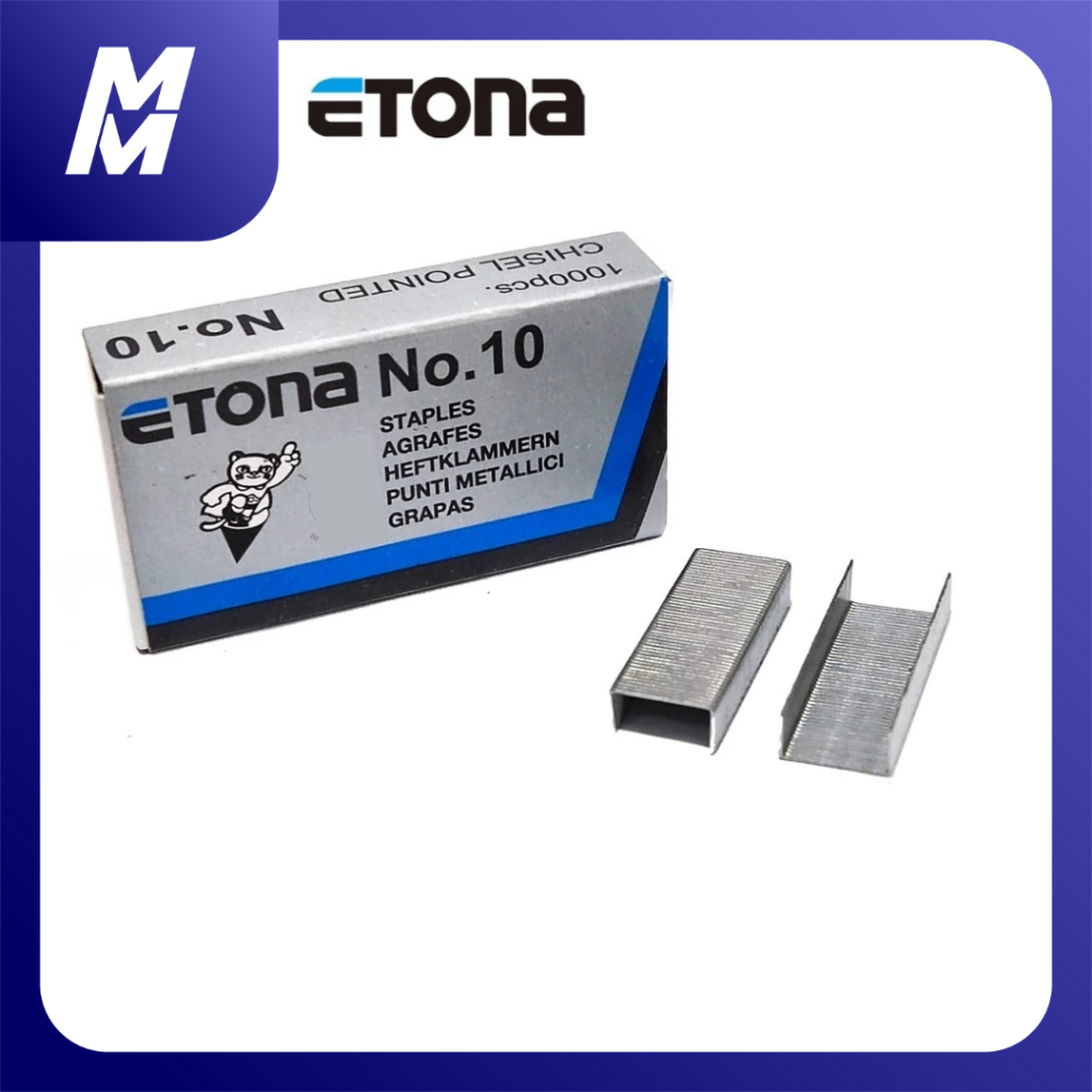 

Isi Staples Steples Stapler ETONA No. 10 Kecil