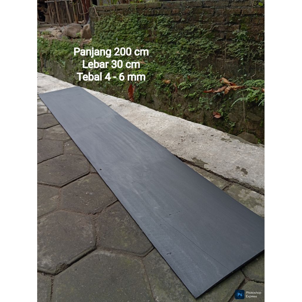 Karpet Karet Lumpur Belakang Truk Pick Up Ukuran 30cm x 200cm