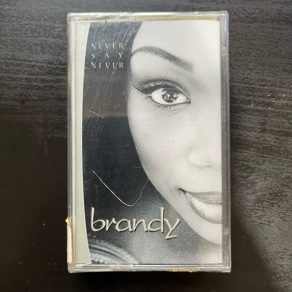 Kaset Pita - Brandy - Never Say Never (SEGEL)