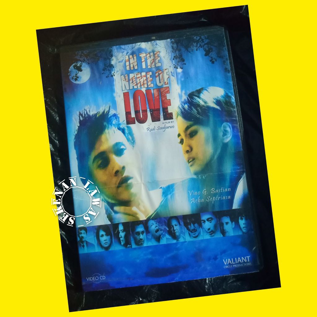 VCD In The Name Of Love / Vino G Bastian & Acha Septriasa ( Bagus)