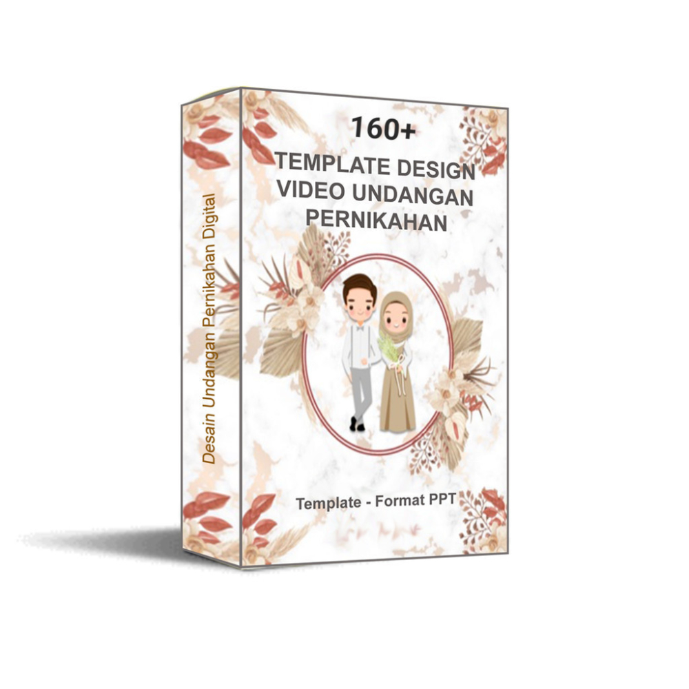 Undangan Digital Online Pernikahan Template Powerpoint Ppt
