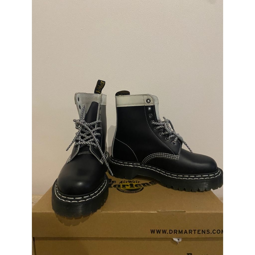 Dr. Martens 1460 Pascal Bex DS – Black/White – 100% ORIGINAL – 38 EU