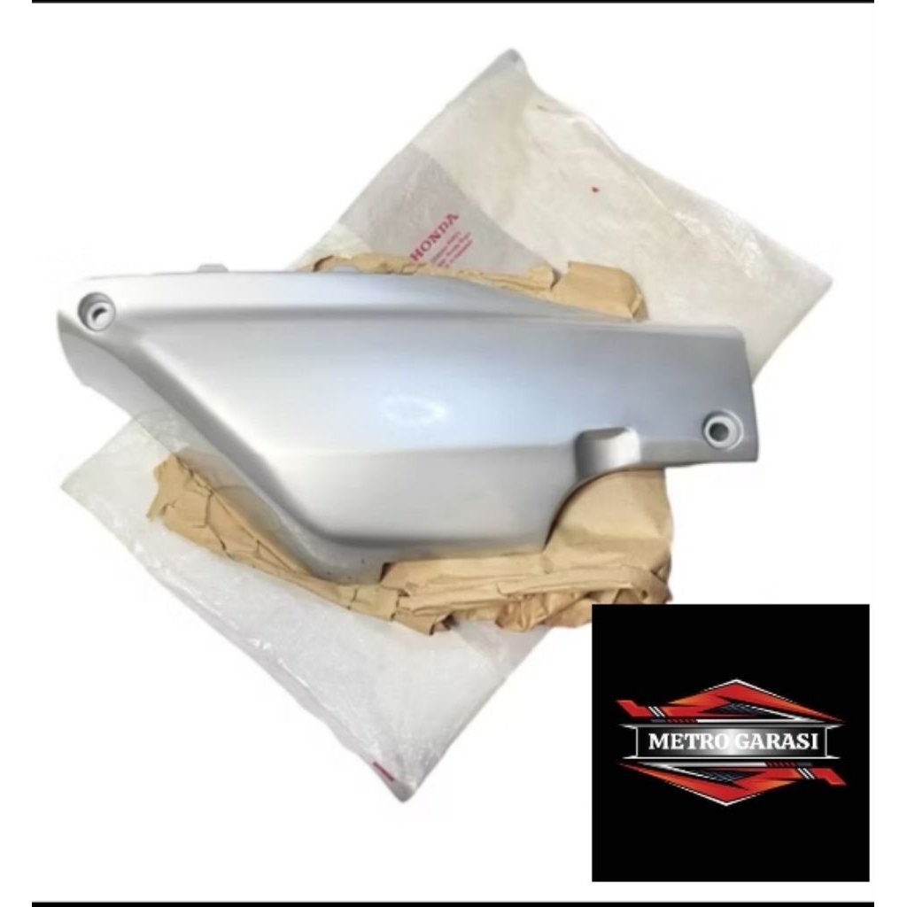 Cover bok aki tutup aki motor Honda Supra x lama Supra fit lama Warna SILVER