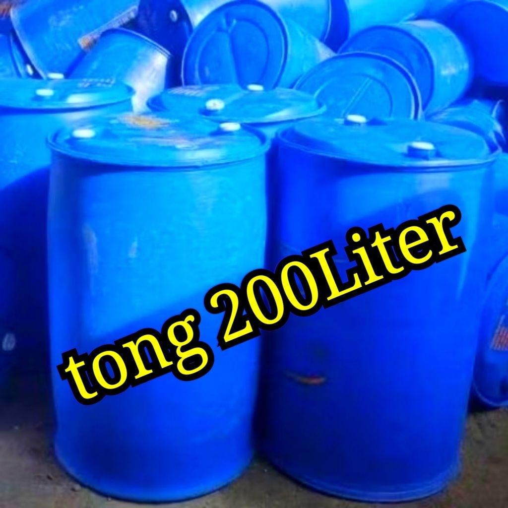 drum  plastik 200 liter.tk bahan hdpe.tebal untuk tandon air..drum apung.tahan banting hdpe.