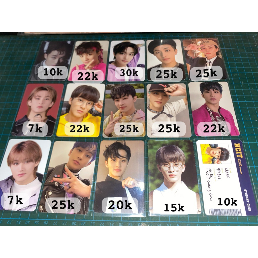 wts photocard mark nct pc nct