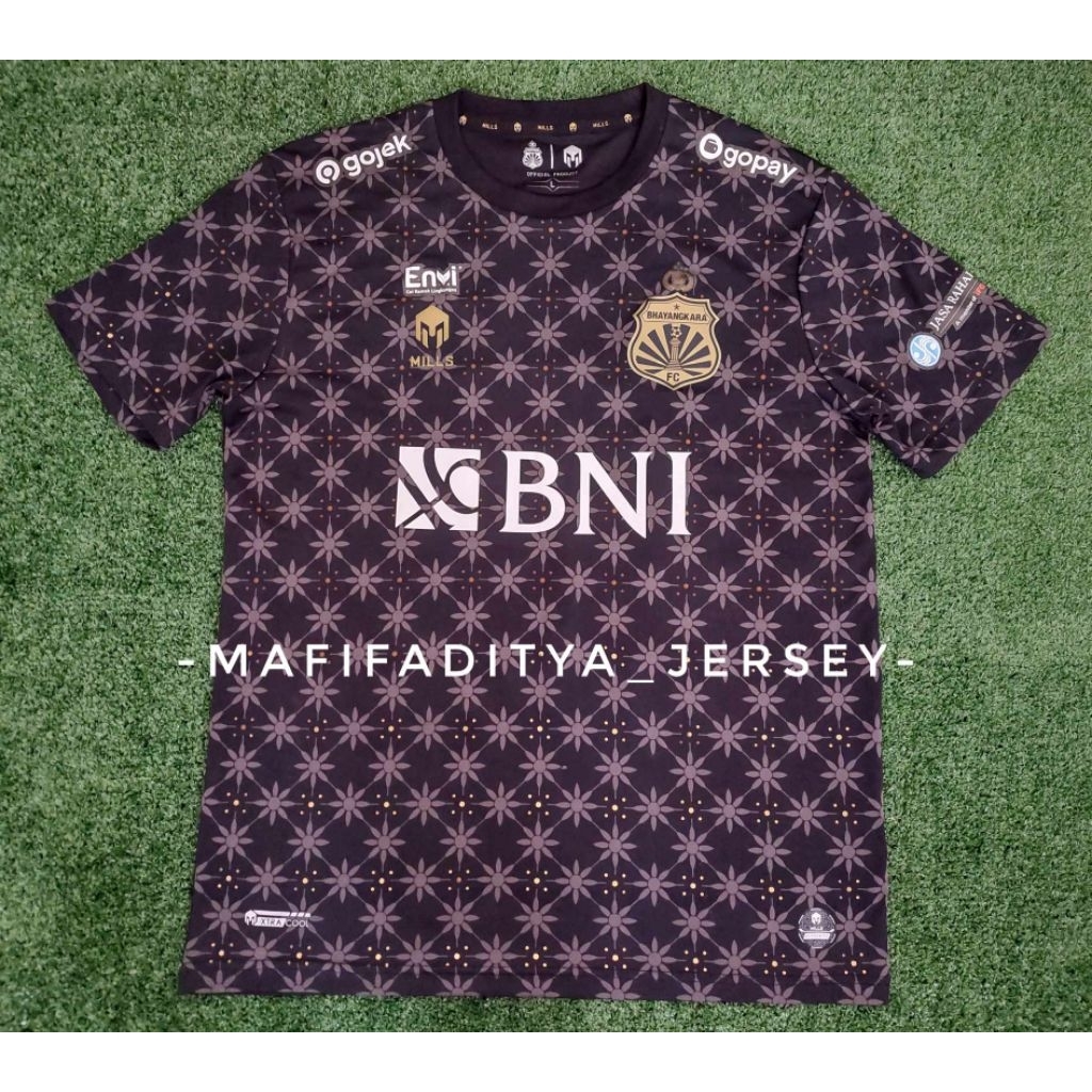 Jersey Bhayangkara FC 3rd 2022-2023 Original Player Issue Size L NNS W. SUBO SETO 23