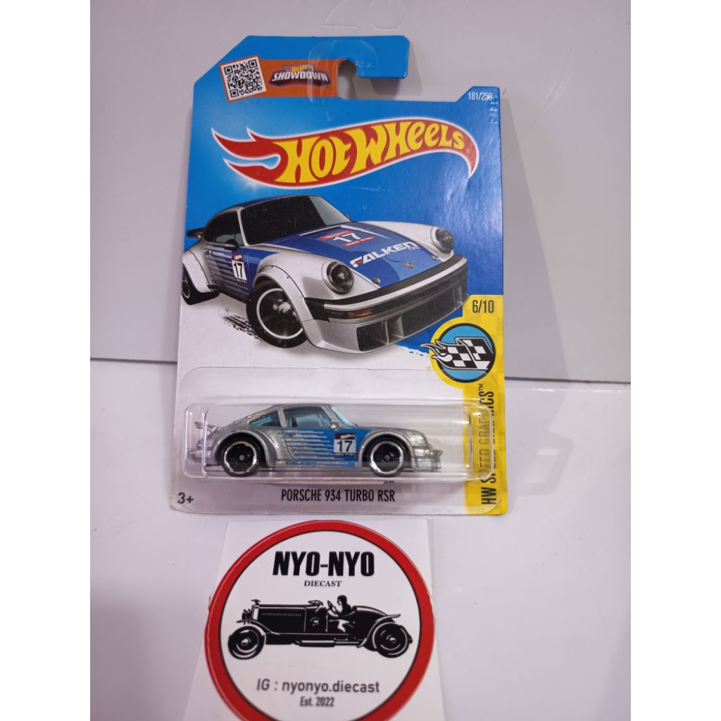Hotwheels Porsche Falken 934 Turbo RSR