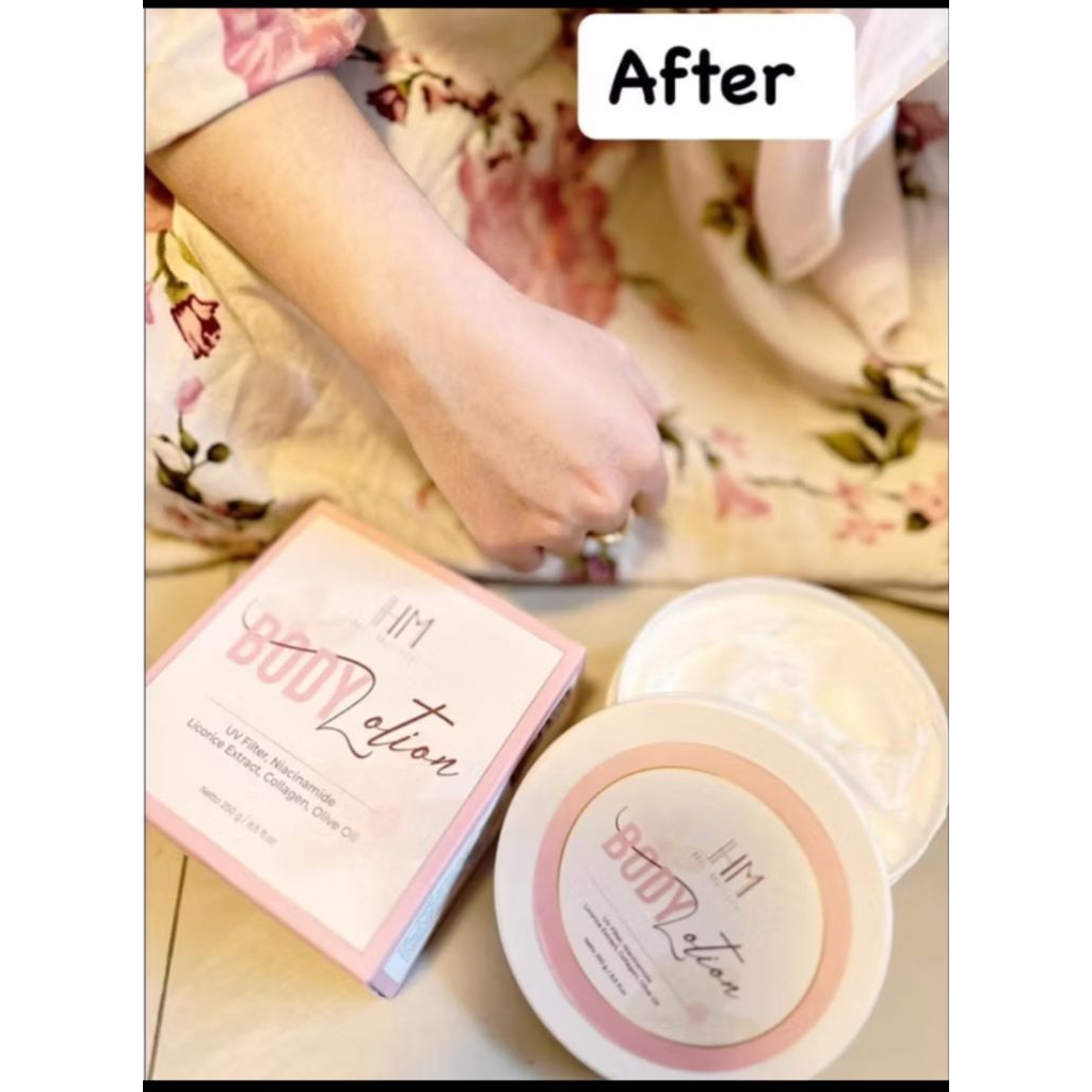 Hb HM Her Majesty Collagen hb siang BODY LOTION BPOM/ By Hikmahmad