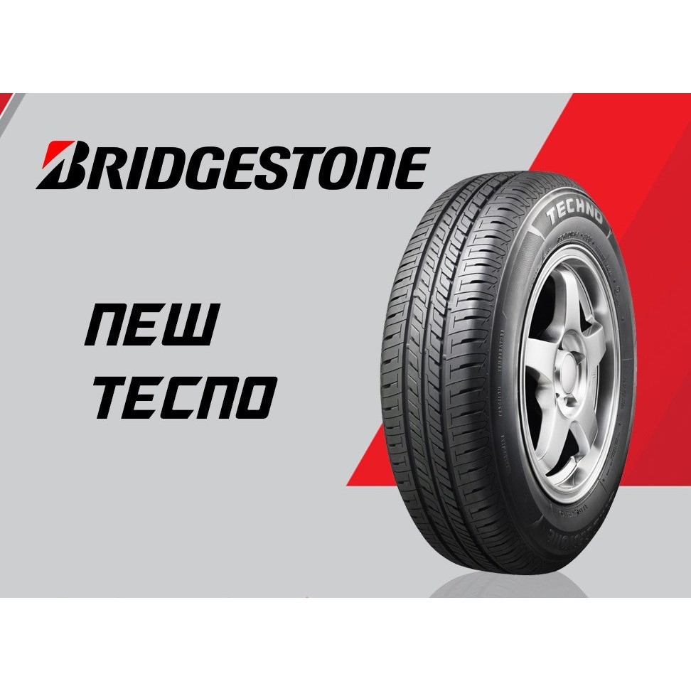BAN MOBIL STANDAR TUBELES LOKAL BERKUALITAS UKURAN 15 185/60R15 84H BRIDGESTONE TECHNO 185 60 R15