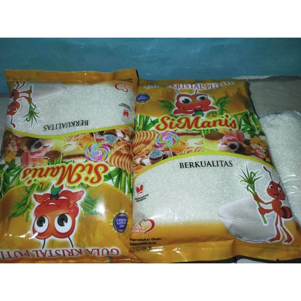

gula pasir si manis 800gr