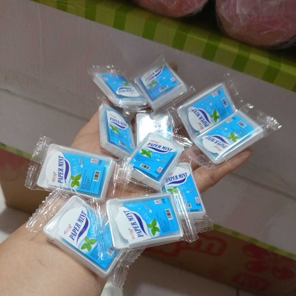 

PERMEN KERTAS PAPER MINTA PAKET 10 PCS