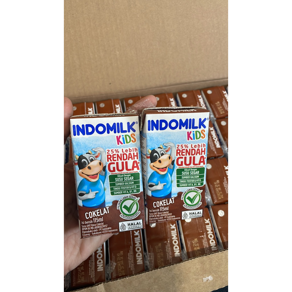 

indomilk kids 115ml coklat