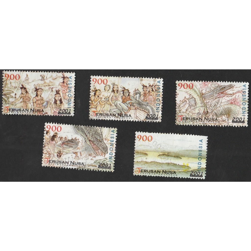 

A 10775 LIMA BUAH PRANGKO INDONESIA TEMA CERITA RAKYAT KALIMANTAN TENGAH - TERUSAN NUSA DENGAN KONDISI SUDAH ADA CAP