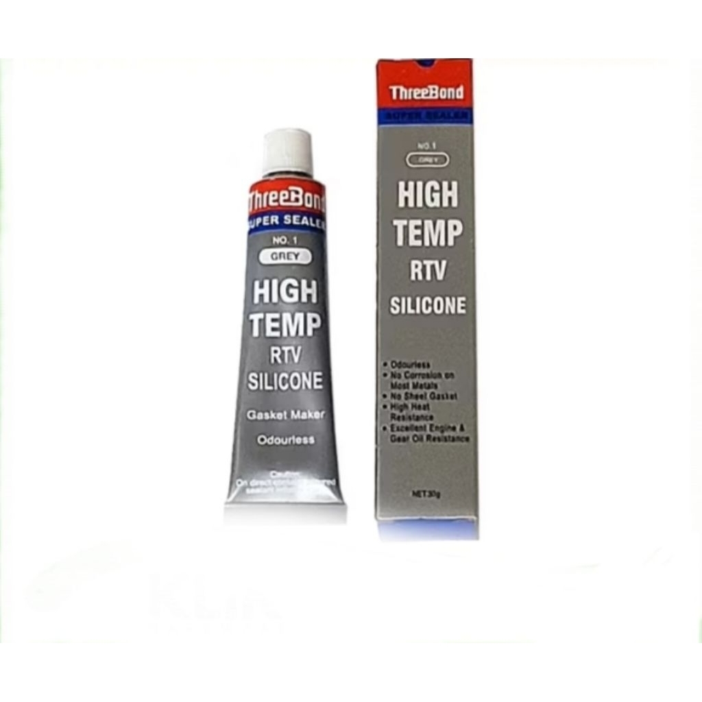 

LEM GASKET TRIBON THREEBOND RTV SILICONE ANTI PANAS KEMASAN 30 GRAM NO . 1 GREY ABU