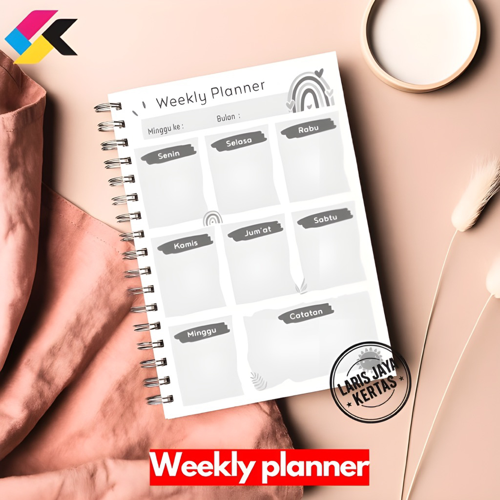 

[Whispers] Weekly Planner / Diary Planner / Buku Agenda / Planner Harian / Buku Catatan