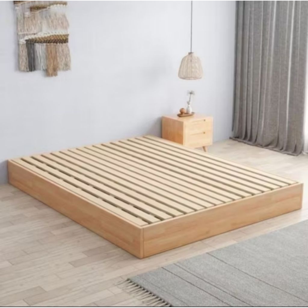 divan kasur rangka alas kasur palet kayu keras furniture