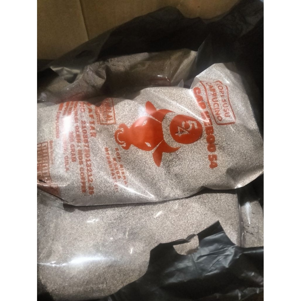 

BUBUK CAPCIN KOPI SUSU ½ KG / 500 GRAM CAP KEBOO 54 SUDAH TERDAFTAR HALAL DAN PIRT COCOK UNTUK PEMULA YANG BARU USAHA WARKOP MODAL KECIL