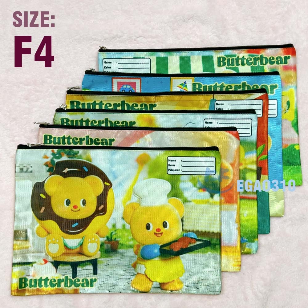 

Map Folder Dokumen F4 Kain- Butter bear