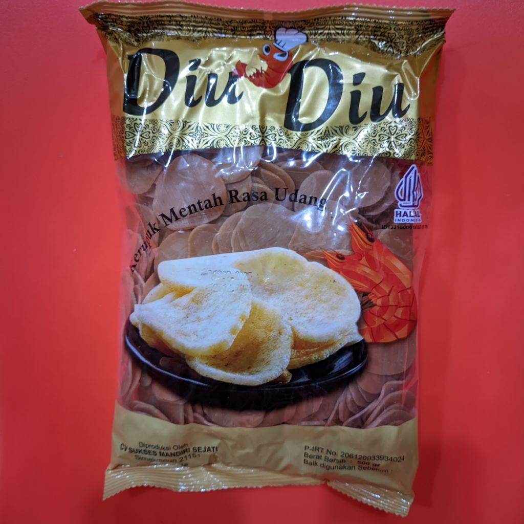 

Kerupuk Udang Diu Diu