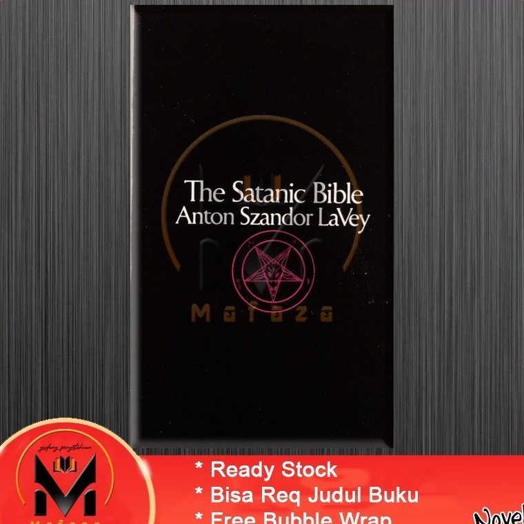 KODE K74A Satanic Bible by Anton LaVey by Anton Szandor Lavey EnglishIndonesia