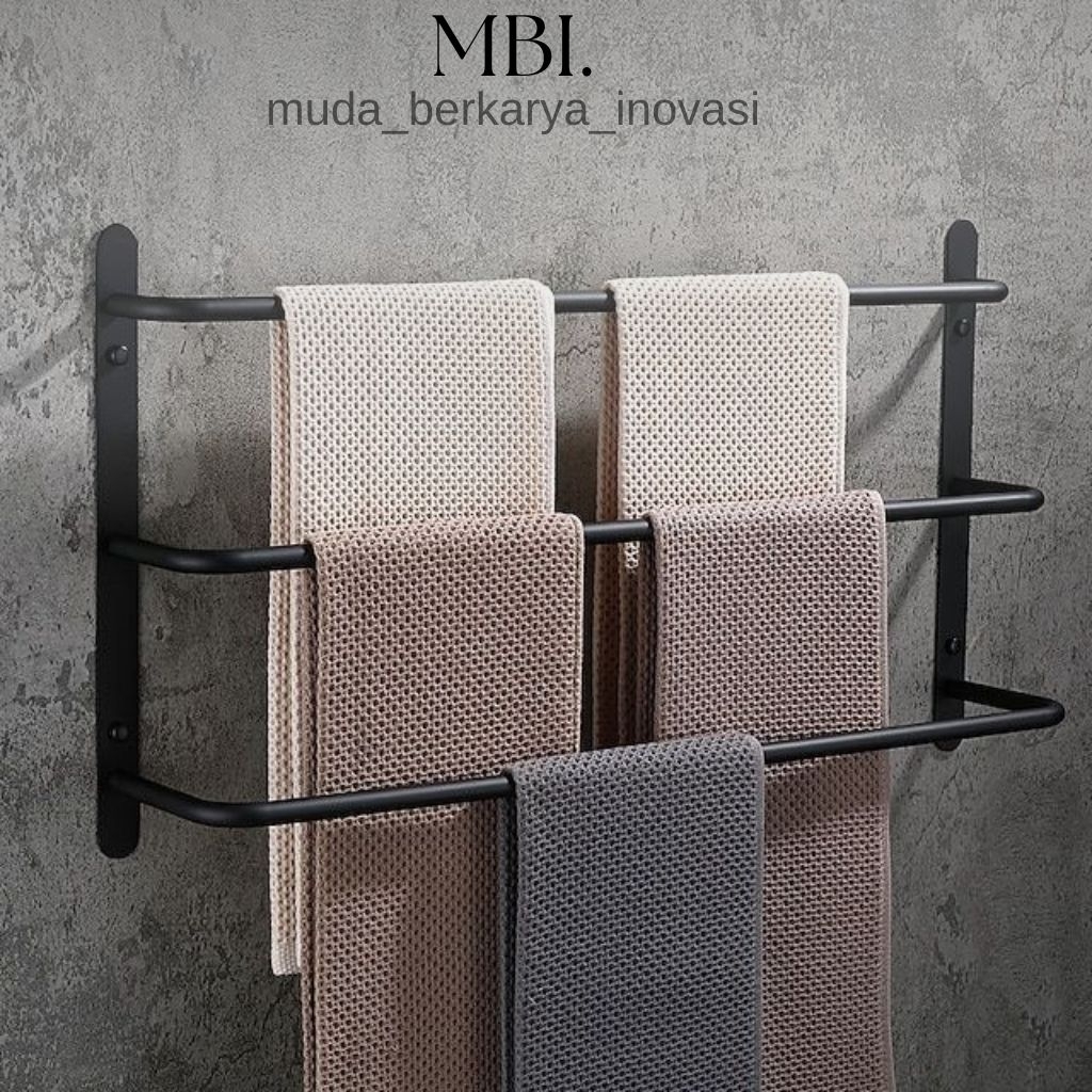 Gantungan Handuk kamar mandi, Rak handuk, Gantungan handuk minimalis , gantungan handuk eastetic, Pe