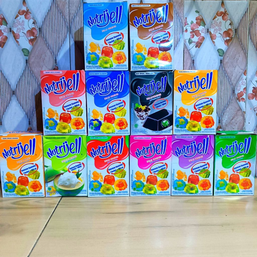 

Nutrijell Jelly Powder/ Jelly Serbuk Instan Nutrijell