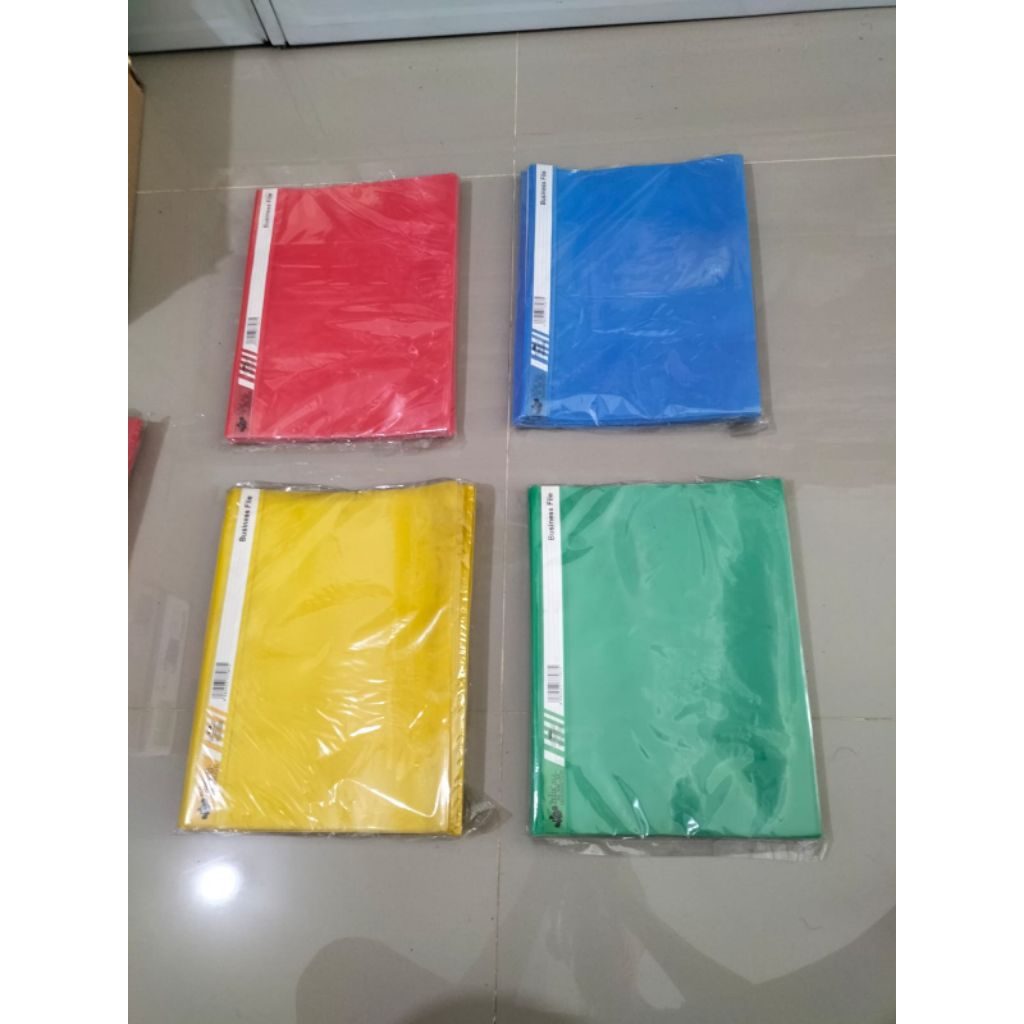 

Felix Business File A4 Folio Kantong Biru Hijau Hitam Kuning Merah Putih - Lusin isi 12 Pcs.