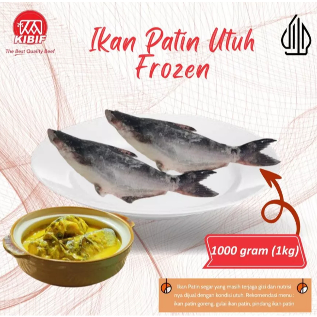 

IKAN PATIN UTUH FROZEN 1 KG