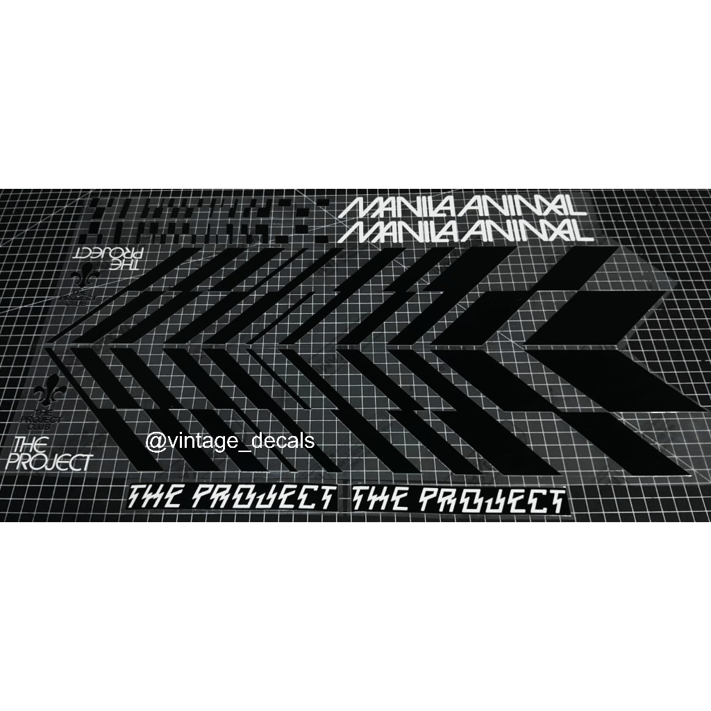 decals replacement MANILA ANIMAL the project