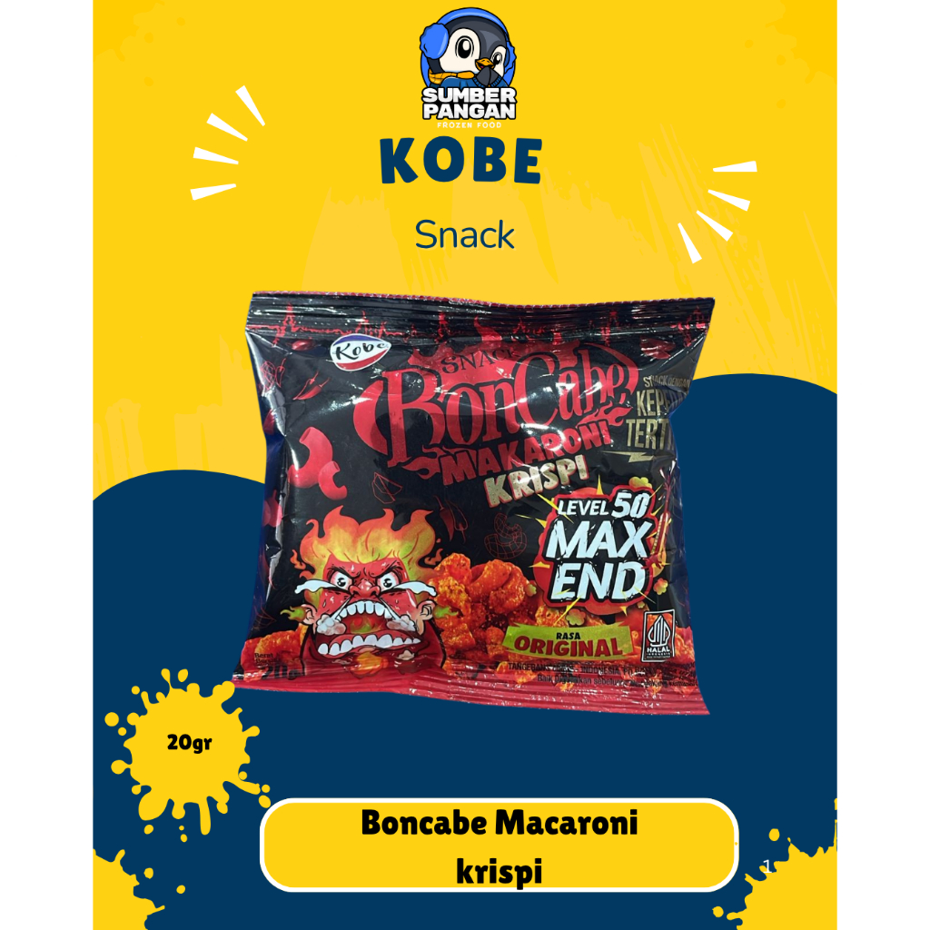 

Kobe Boncabe Makaroni Krispi 20gr