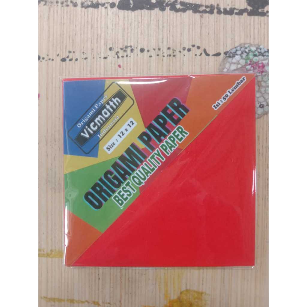 

Origami Paper Vicmatth 1 Sisi Isi 50 Lembar