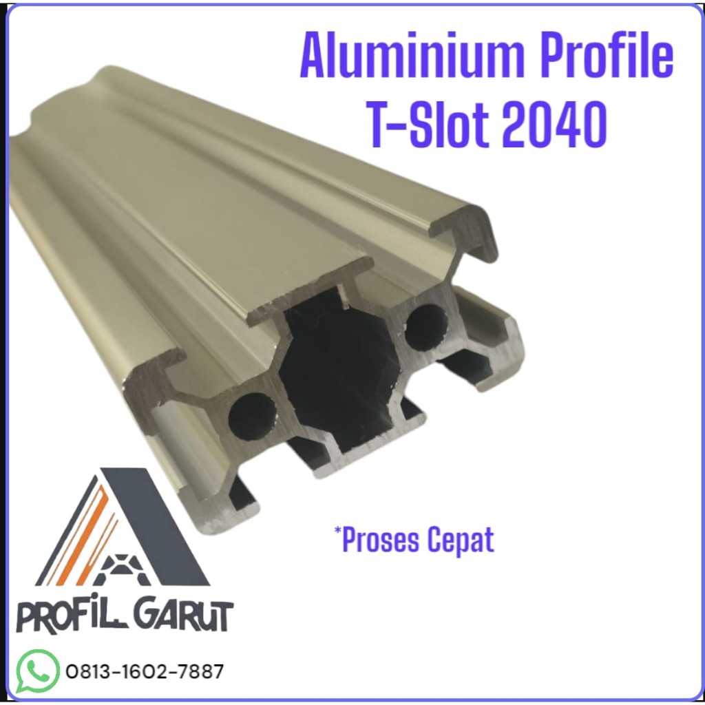 Aluminium Profile T Slot 2040 P 6 meter